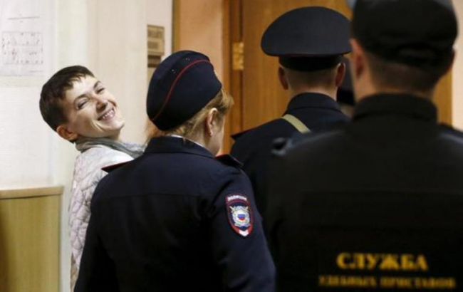 Московський суд продовжив арешт Савченко до 30 червня