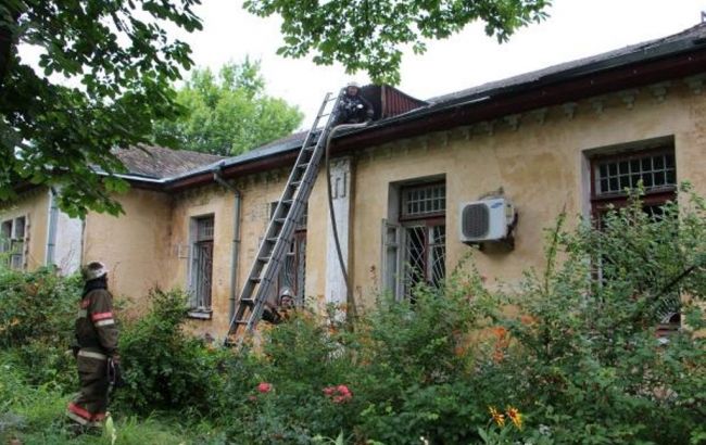 У Києві горіла психіатрична лікарня, - ДСНС