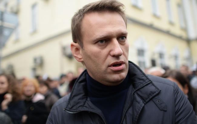 Московский суд арестовал Навального за неповиновение полиции