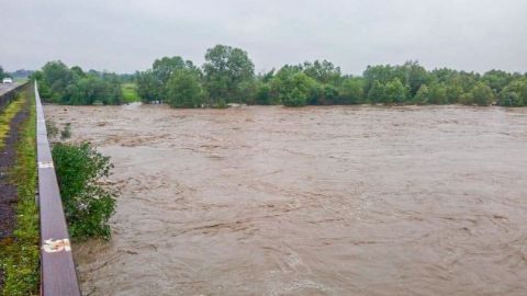 У Львівській області вийшла з берегів річка, затоплено село