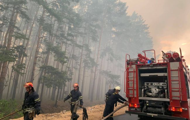 У Луганській області збільшилася кількість жертв лісових пожеж