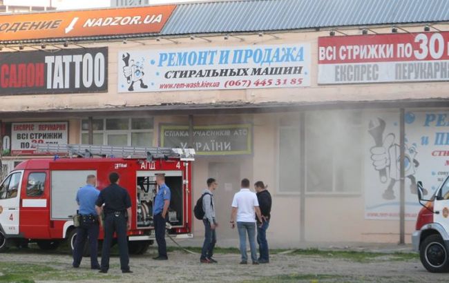 У Києві намагалися підпалити офіс волонтерів по збору допомоги для бійців АТО