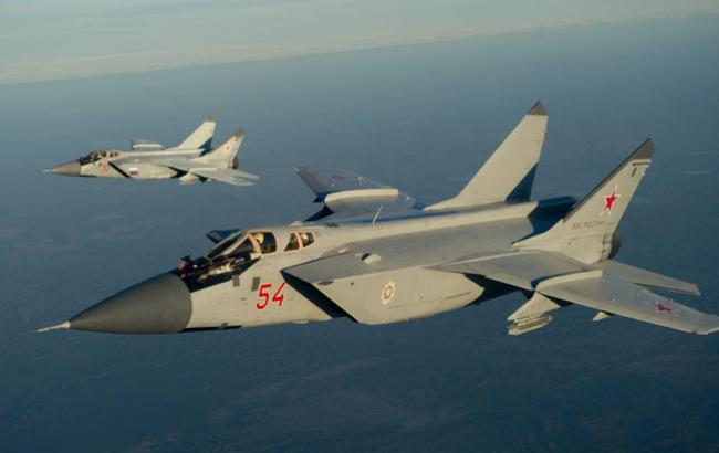 У Росії розбився винищувач-перехоплювач Міг-31