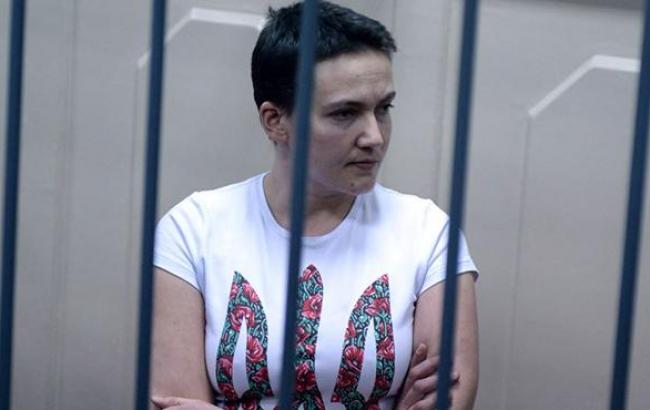 Савченко попросила розробити їй збалансоване харчування "без загрози для життя"