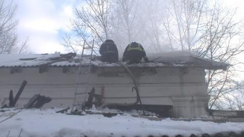 У Харкові на пожежі в нежитловій будівлі загинуло 2 людини