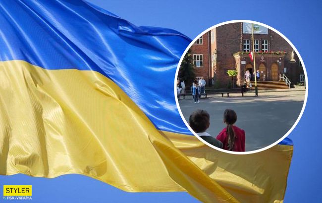 В польской школе 1 сентября прозвучал Гимн Украины: видео "взорвало" сеть