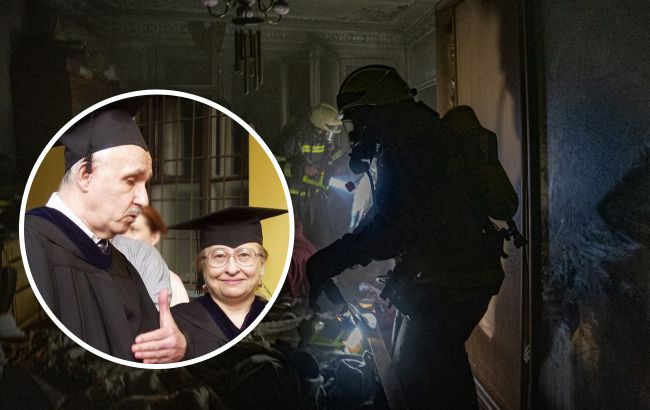 В Киеве при пожаре погибла пара преподавателей Киево-Могилянской академии: что известно