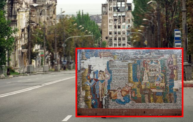 Росіяни знищили унікальні мозаїки в окупованому Маріуполі (фото)