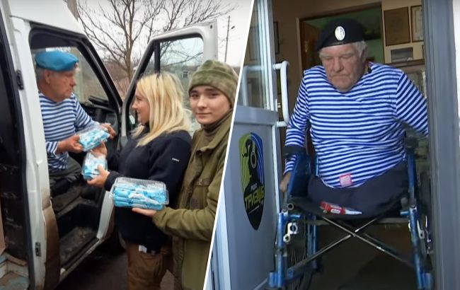 В Херсоне дедушка на глазах у оккупантов включал украинские песни и насобирал для ВСУ полмиллиона