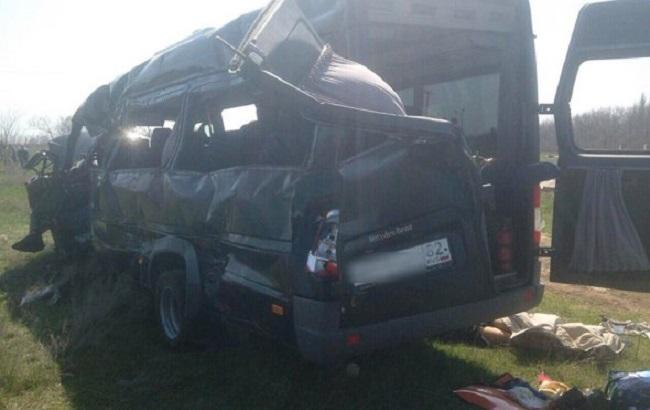 Авария электрички с автобусом в Крыму: возросло число пострадавших