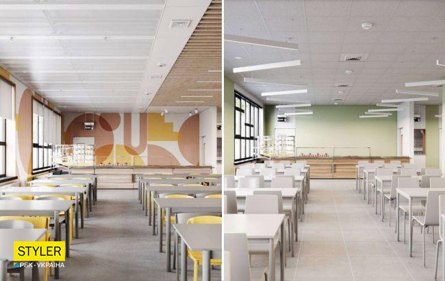 В Украине изменят дизайн школьных столовых: как они будут выглядеть (фото)