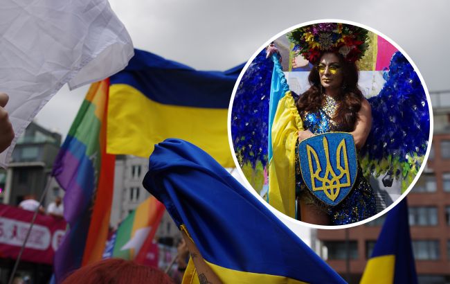 Украинцы возглавили прайд в Берлине и пронесли портреты украинских ЛГБТ-военных: фото с акции