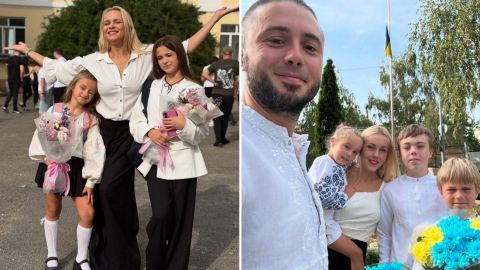 Ребрик, Джамала, Решетніки та інші зірки відвели своїх дітей до школи: святкові фото