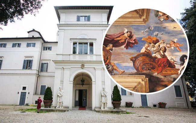 Со скидкой: в Риме продают виллу с уникальной фреской знаменитого итальянского художника
