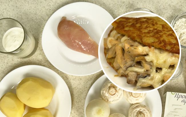 Панский дерун с курицей и грибами: рецепт невероятно сытного украинского блюда