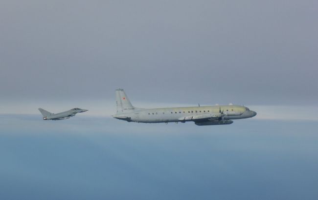 Немецкие истребители перехватили российский самолет над Балтийским морем