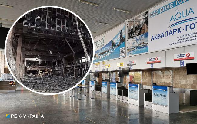 Легендарна Чорнобаївка. В мережі показали унікальні кадри звільненого аеропорту Херсон