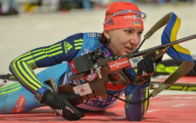 Пидгрушная завоевала вторую "бронзу" подряд на этапе Кубка мира по биатлону
