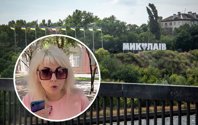 "Я не понимаю твой язык": у Миколаєві засвітилася жінка, яка чекає на "русскій мір" (відео)