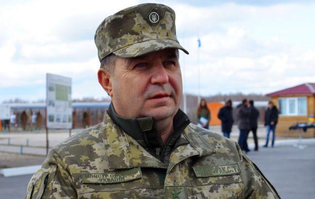 На Донбасі знаходяться 42,5 тис. бойовиків і російських військових, - Полторак