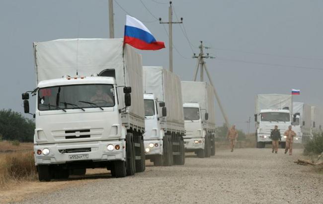 Российский "гумконвой" пересек украинскую границу