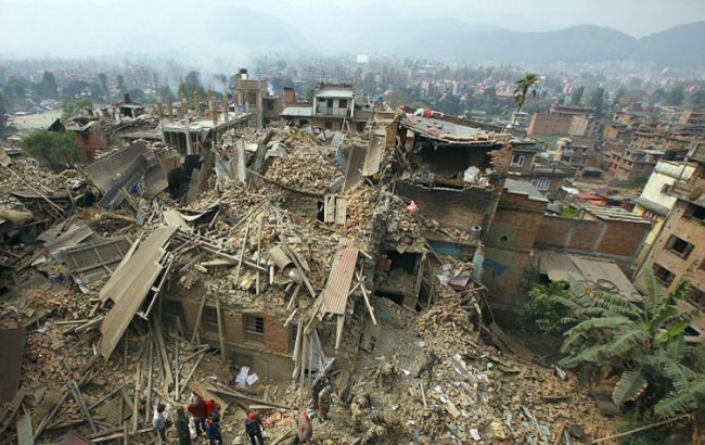 Число жертв землетрусу в Непалі досягло 7,5 тис. осіб