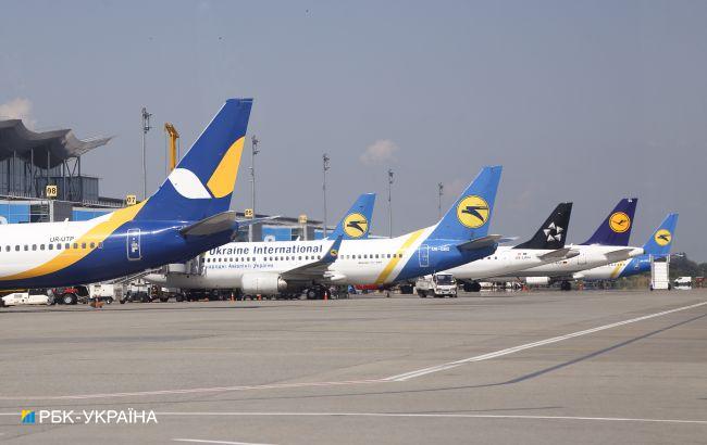 МАУ скасовує низку авіарейсів в Європу