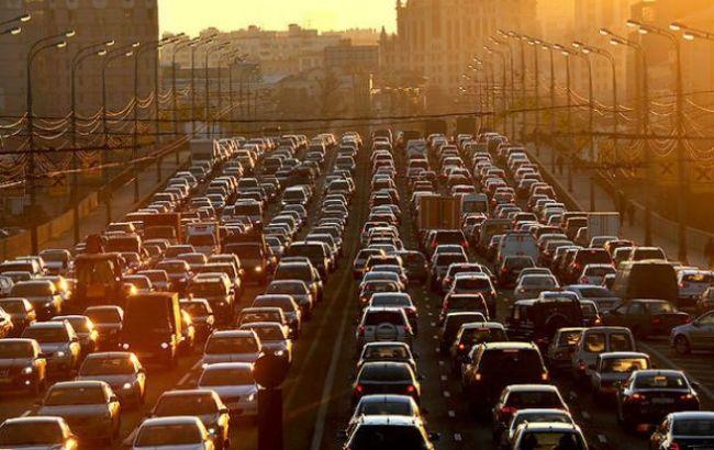 По количеству автомобилей Киев догнал Нью-Йорк