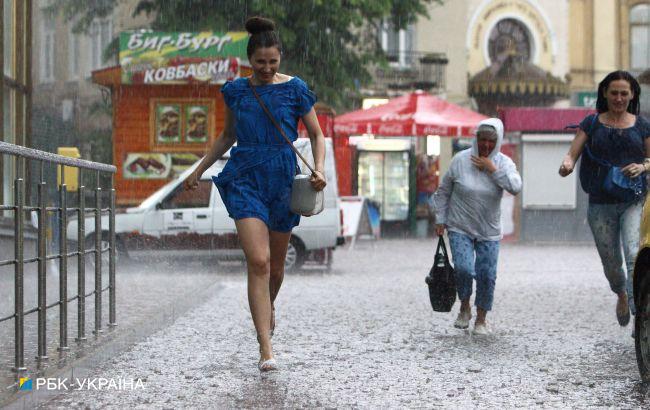 Часть Украины накроют дожди с грозами: прогноз погоды на неделю