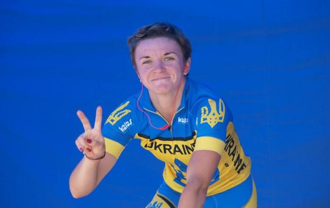 Українська велогонщиця Ольга Шекель виграла "срібло" чемпіонату Європи