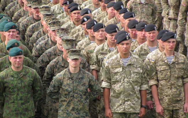 Во Львовской обл. завершились военные учения с участием США