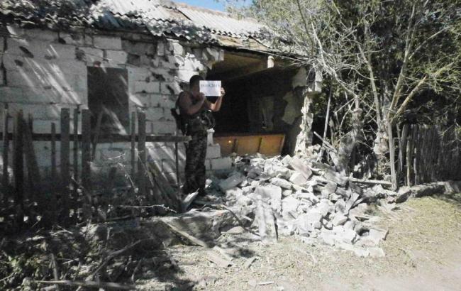 СЦКК зафиксировал результаты обстрелов Гранитного из тяжелого вооружения, - штаб АТО