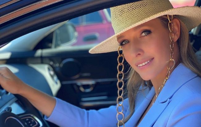 Икона стиля: Катя Осадчая в белом костюме покорила элегантностью