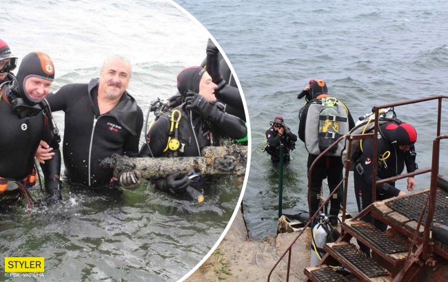 В Одессе под водой нашли страшный артефакт: им могли убивать