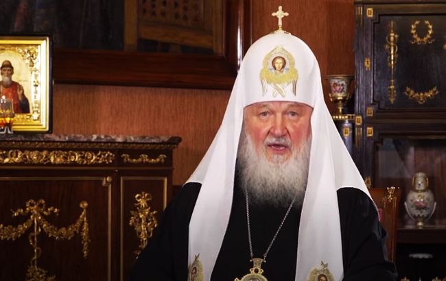 Український канал показав привітання патріарха Кирила: глава РПЦ побажав нам добра