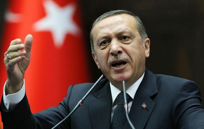 Ердоган: дві третіх території Сирії перебуває під обстрілом