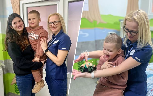 Не міг повноцінно розмовляти, їсти та пити: у Львові врятували 5-річного сина військового