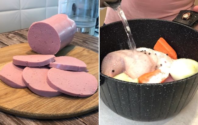 Готовим натуральную домашнюю вареную колбасу: гораздо вкуснее магазинной