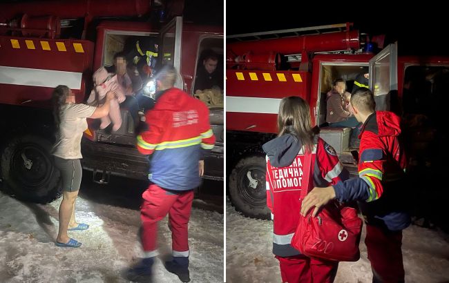 На Закарпатті медики на пожежній машині рятували 8-місячне немовля: неймовірна історія