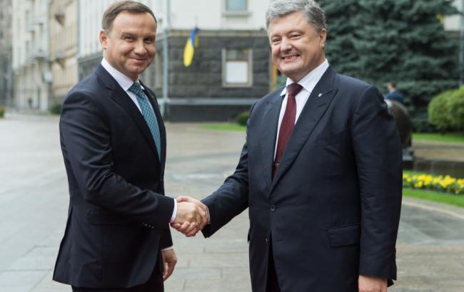 Порошенко и Дуда подписали совместную декларацию