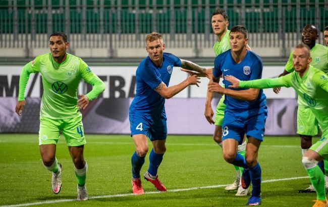 "Десна" поступилася "Вольфсбургу" в своєму дебютному матчі Ліги Європи