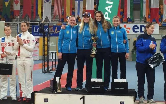 Збірна України виграла етап Кубка світу з фехтування