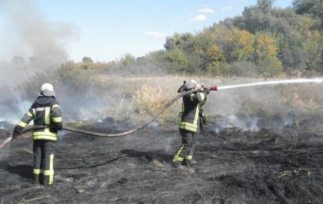 В Луганской области ликвидирован крупнейший очаг пожара