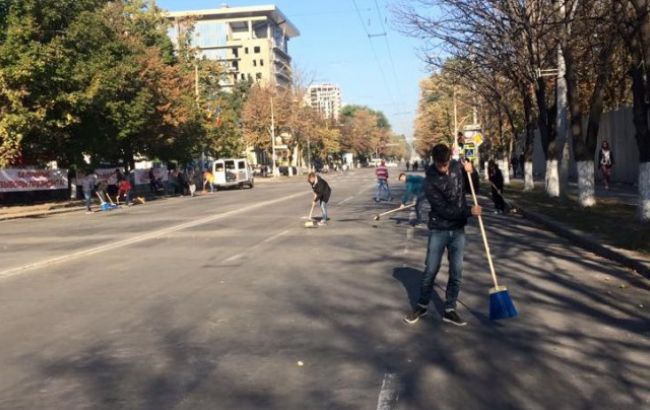 Протесты в Кишиневе: демонстранты разблокировали центр и пикетируют парламент