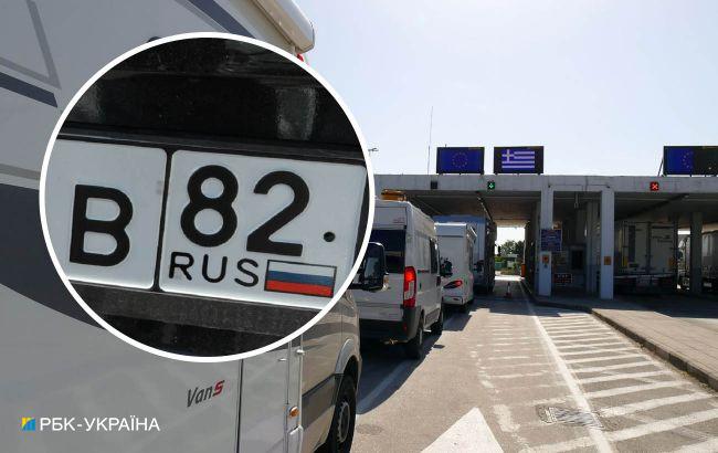Объясняют санкциями. На границе Греции начали разворачивать машины с российскими номерами