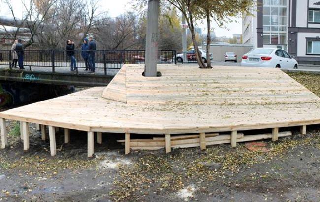 На берегах Лыбеди появилось общественное пространство