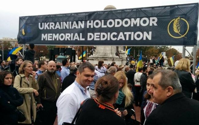 В Вашингтоне появился мемориал жертвам Голодомора