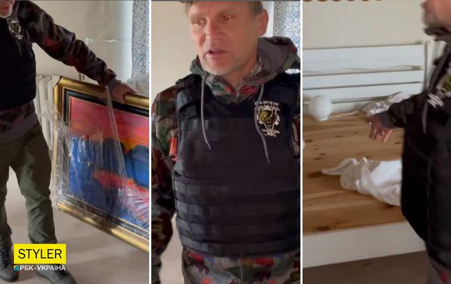 Дачу Олега Скрипки разграбили оккупанты: вынесли даже матрас (видео)