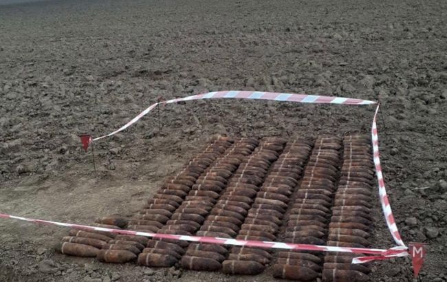 В Одеській області знайшли майже 400 снарядів часів Другої світової війни
