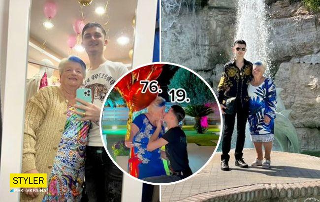 "І це тільки початок": 19-річний хлопець зробив пропозицію своїй 76-річній "подружці"